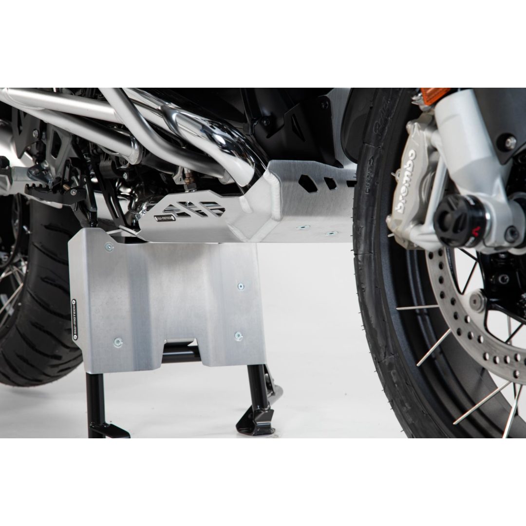 Motorgard Aluminium Silver SW-MOTECH Skydd – bild 5