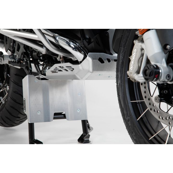Motorgard Aluminium Silver SW-MOTECH Skydd – bild 5