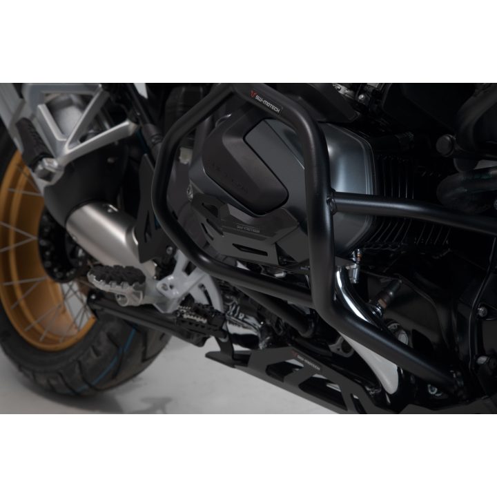 Motorgard Aluminium Svart SW-MOTECH Skydd – bild 2