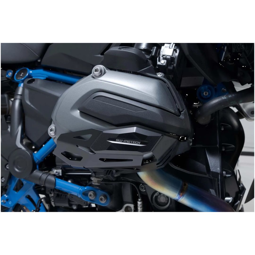 Motorgard Aluminium Svart SW-MOTECH Skydd – bild 4