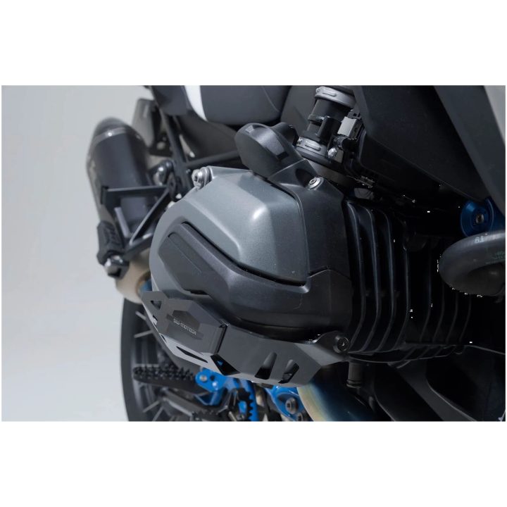 Motorgard Aluminium Svart SW-MOTECH Skydd – bild 3