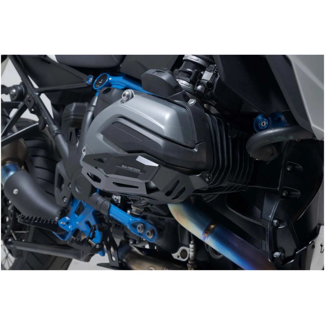 Motorgard Aluminium Svart SW-MOTECH Skydd