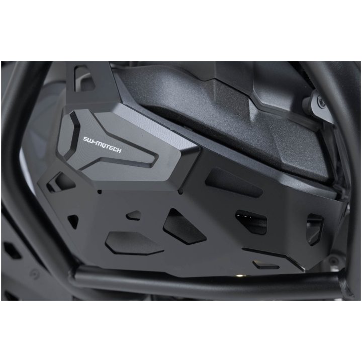 Motorgard Aluminium Svart SW-MOTECH Skydd – bild 4