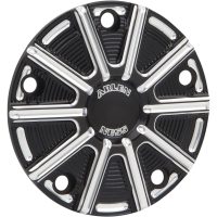 Motorkåpa 10 Gauge Svart Anodiserad/slipad ARLEN NESS