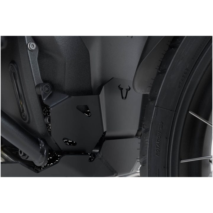 Motorkåpa Förlängning Svart Aluminium SW-MOTECH Engine guard – bild 2