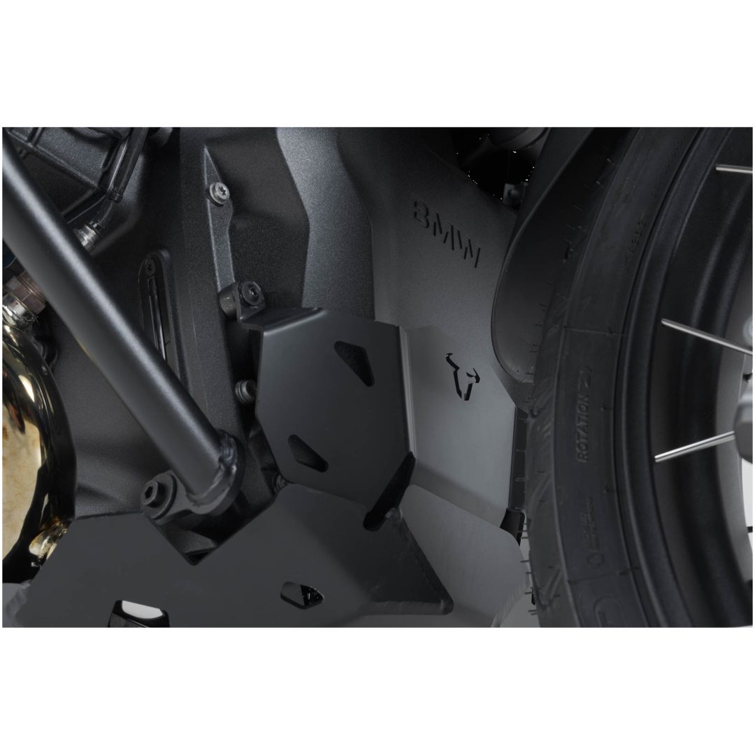 Motorkåpa Förlängning Svart Aluminium SW-MOTECH Engine guard – bild 3