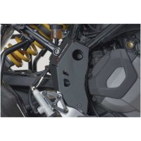 Motorkåpa Hälskydd Svart Anodiserad SW-MOTECH