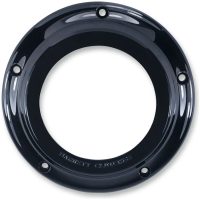 Motorkåpa OEM Scorpion Aluminium Clear / Svart BARNETT