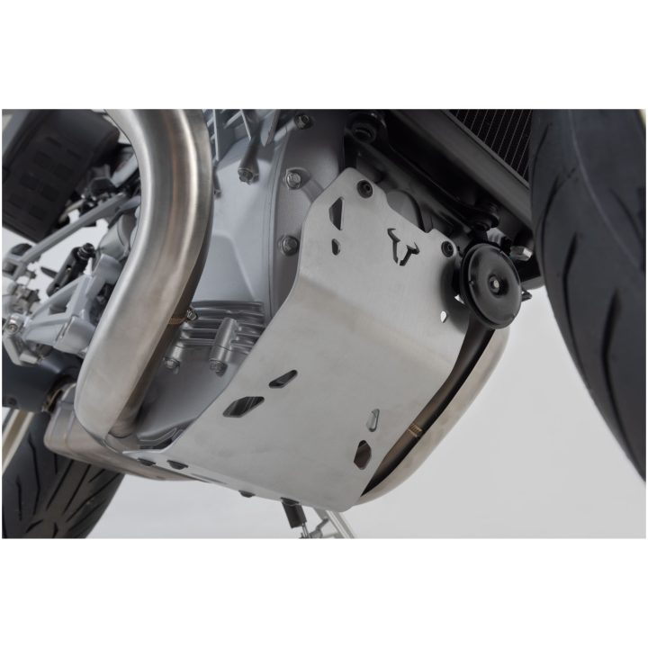 Motorkåpa Silver Aluminium SW-MOTECH Engine guard – bild 4