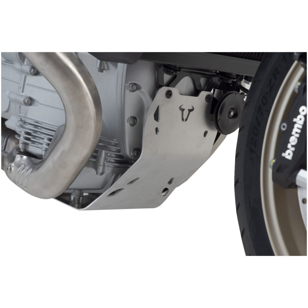 Motorkåpa Silver Aluminium SW-MOTECH Engine guard – bild 2