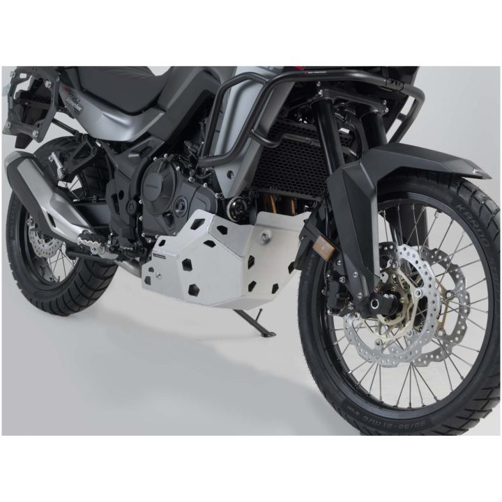 Motorkåpa Silver Aluminium SW-MOTECH Engine guard – bild 2