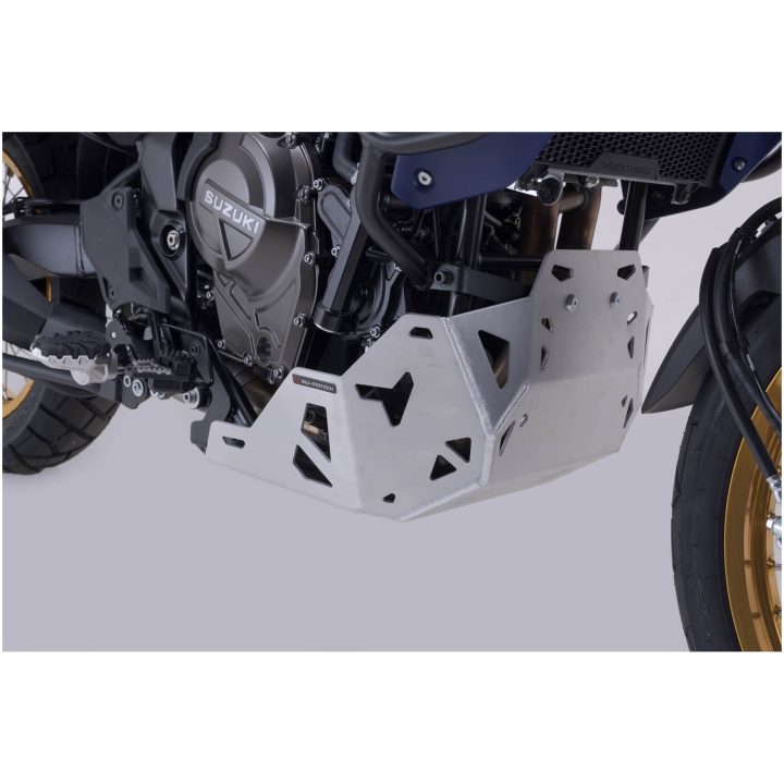 Motorkåpa Silver Aluminium SW-MOTECH Engine guard – bild 2
