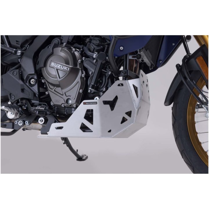 Motorkåpa Silver Aluminium SW-MOTECH Engine guard – bild 4