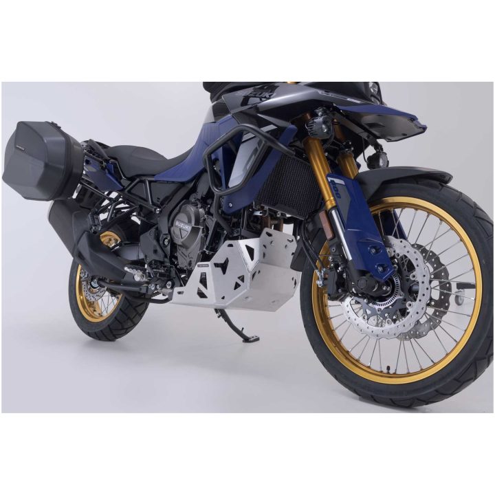 Motorkåpa Silver Aluminium SW-MOTECH Engine guard – bild 5