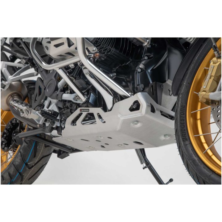 Motorkåpa Silver Aluminium SW-MOTECH Engine guard – bild 4