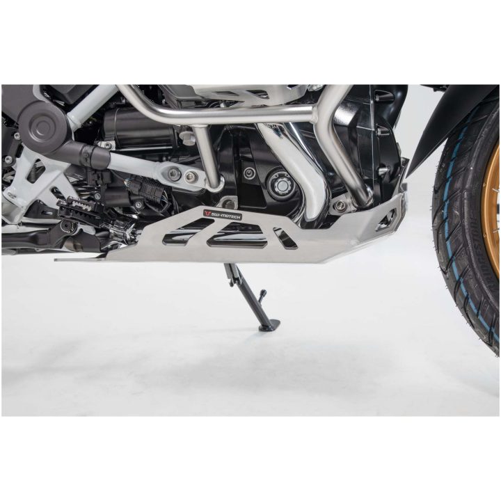 Motorkåpa Silver Aluminium SW-MOTECH Engine guard – bild 5