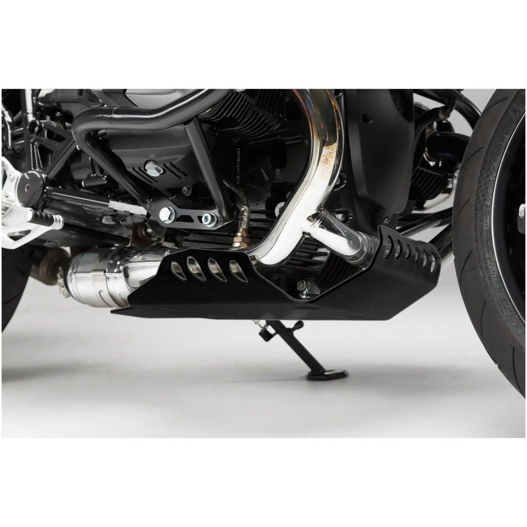 Motorkåpa Svart Aluminium SW-MOTECH Engine guard – bild 2