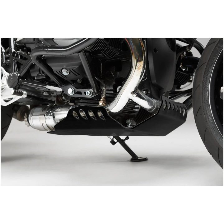 Motorkåpa Svart Aluminium SW-MOTECH Engine guard – bild 2