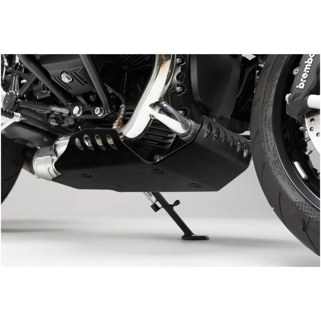 Motorkåpa Svart Aluminium SW-MOTECH Engine guard – bild 3