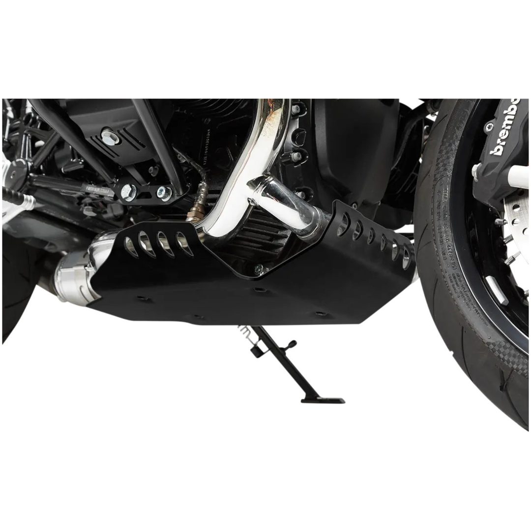 Motorkåpa Svart Aluminium SW-MOTECH Engine guard