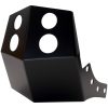 Motorkåpa Svart Pulverlackerad Aluminium SPEED MERCHANT SKID PLATE 06-14 FXD BLK – miniatyr 2