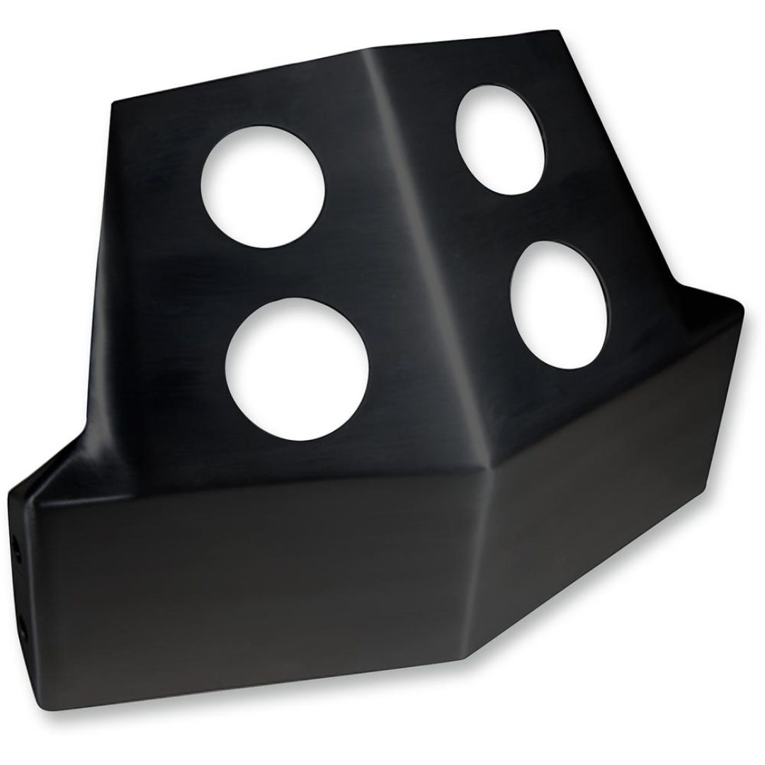Motorkåpa Svart Pulverlackerad Aluminium SPEED MERCHANT SKID PLATE 06-14 FXD BLK