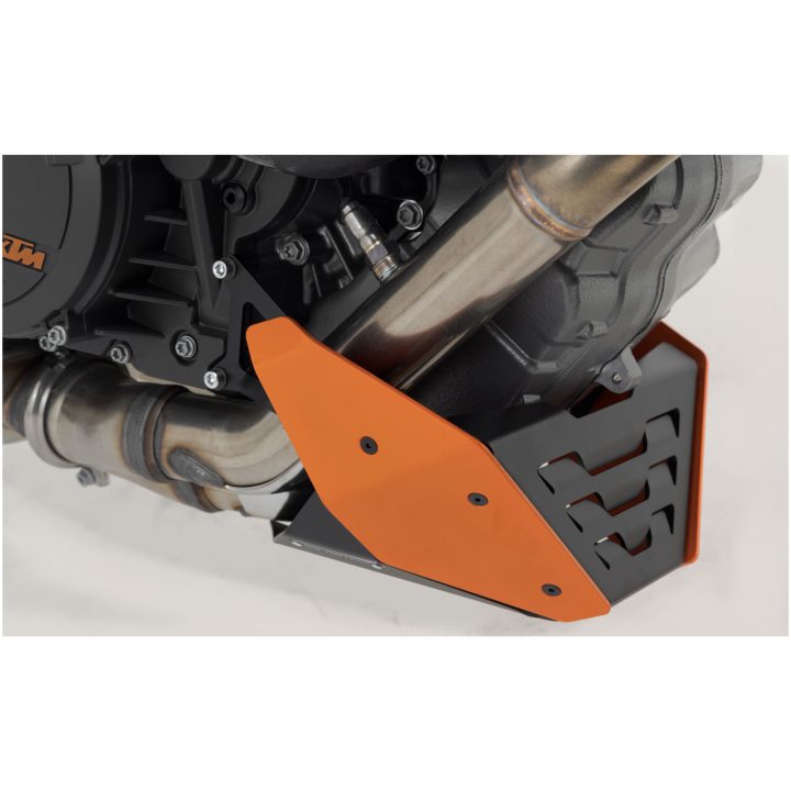 Motorkåpa Svart/orange SW-MOTECH Engine guard – bild 3