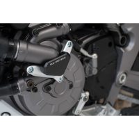 Motorkåpa Vattenpump Svart/silver SW-MOTECH