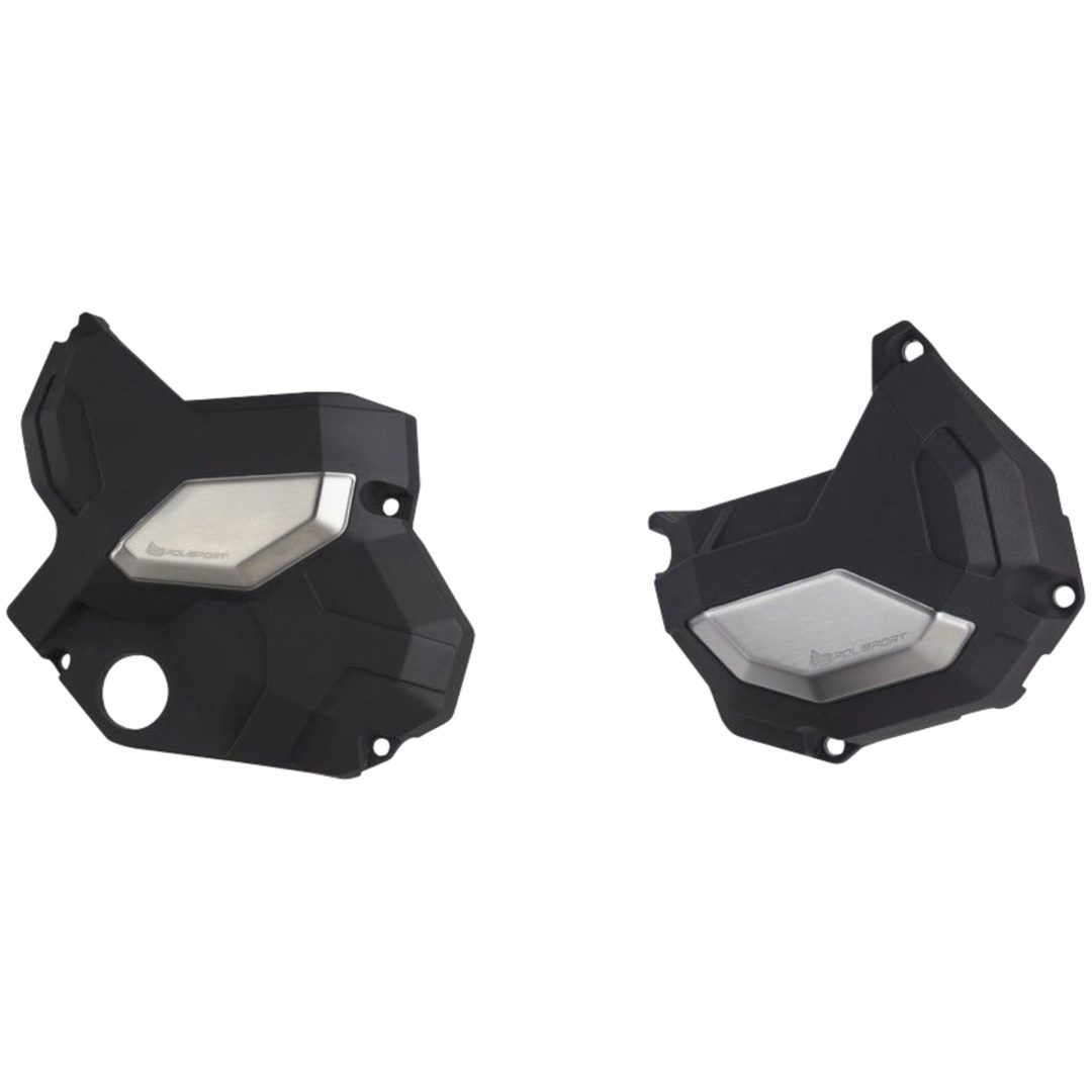 Motorkåpor Kit Svart Clutch/generator POLISPORT – bild 2