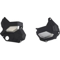Motorkåpor Kit Svart Clutch/generator POLISPORT