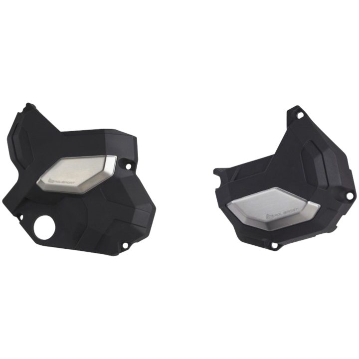 Motorkåpor Kit Svart Clutch/generator POLISPORT – bild 2