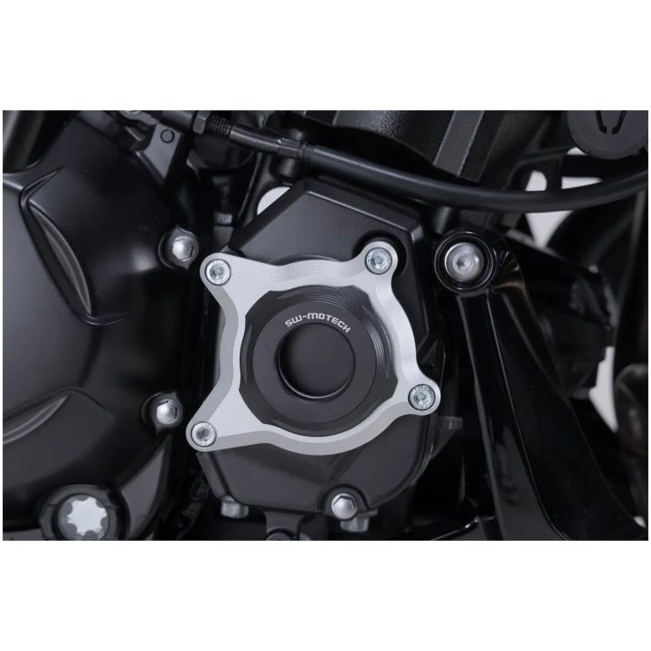 Motorkåpskydd Svart Silver SW-MOTECH – bild 7