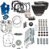 Motorkit Big Bore 129" Power Package Svart S&S CYCLE – miniatyr 1
