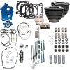Motorkit Power Package 128" Svart Granit Highlighted Fins S&S Cycle – miniatyr 1