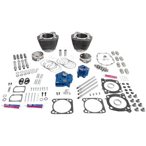 Motorkit Power Package 132" Big Bore Svart Granite S&S CYCLE