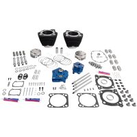Motorkit Power Package 132" Big Bore Svart Granite S&S CYCLE