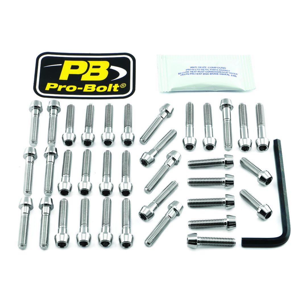 Motorkit Rostfritt Stål PRO BOLT