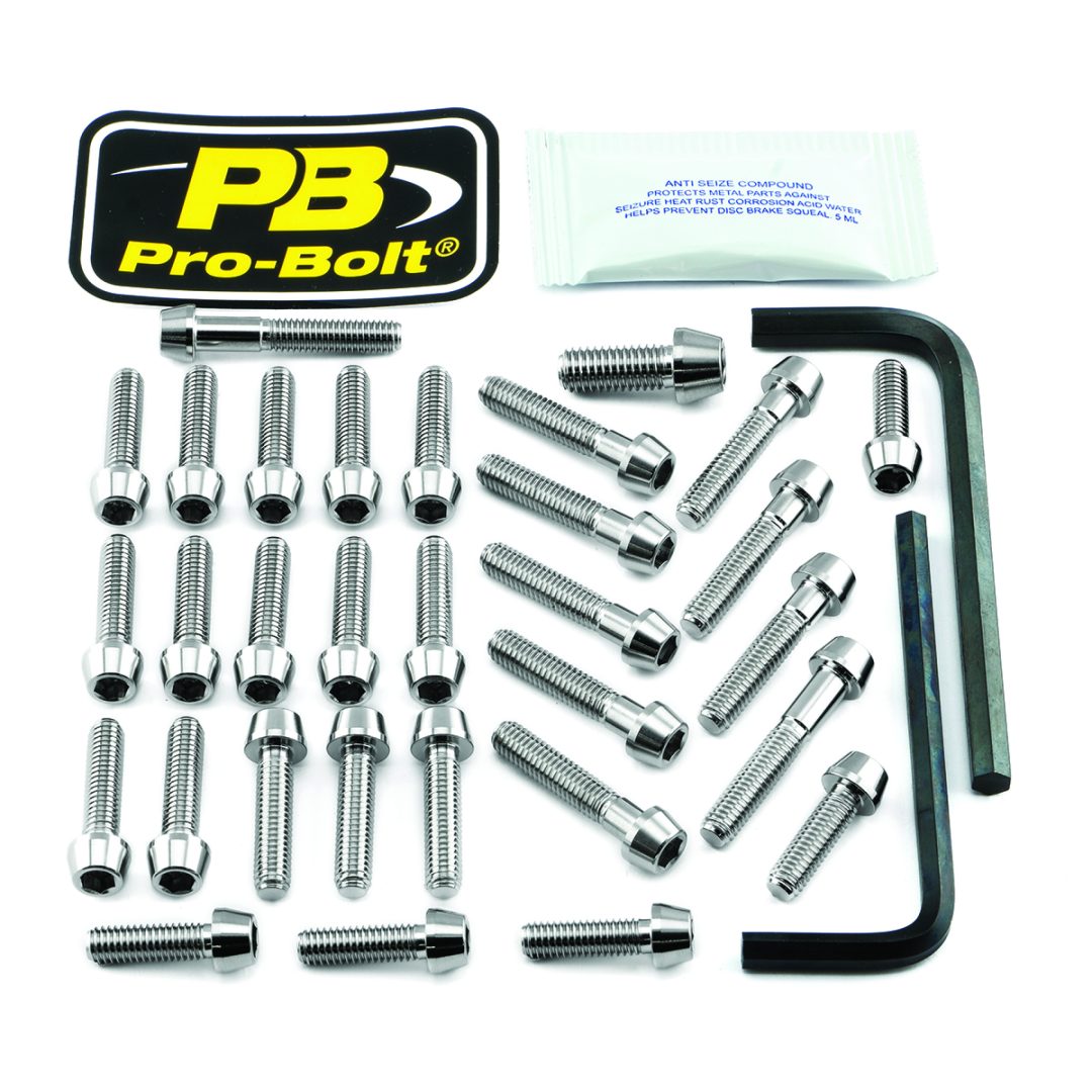 Motorkit Rostfritt Stål PRO BOLT
