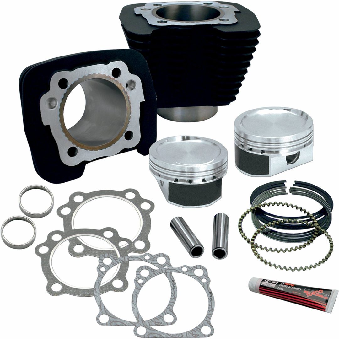 Motorkonverteringskit 1200cc Big Bore Svart S&S Cycle