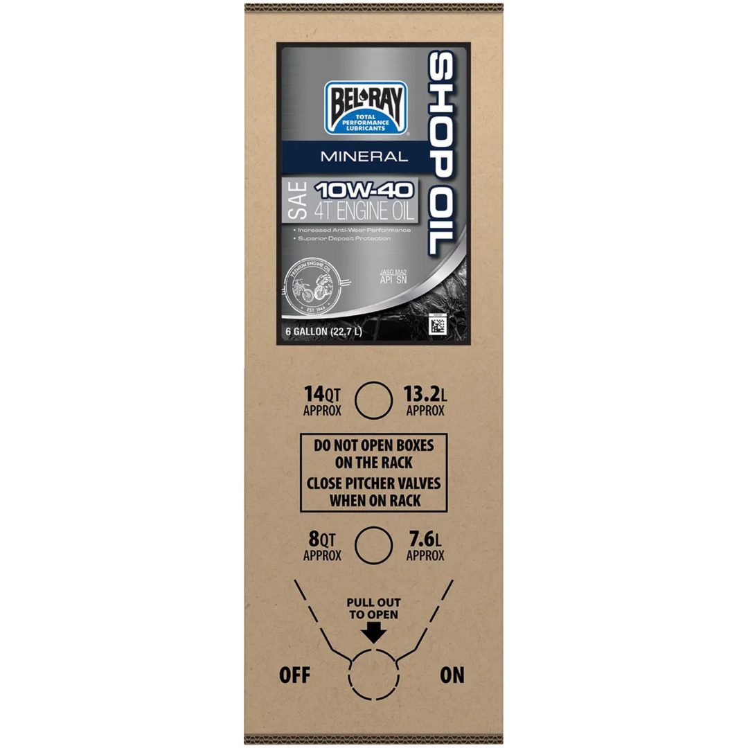 Motorolja 10W-40 22 7 liter BEL-RAY