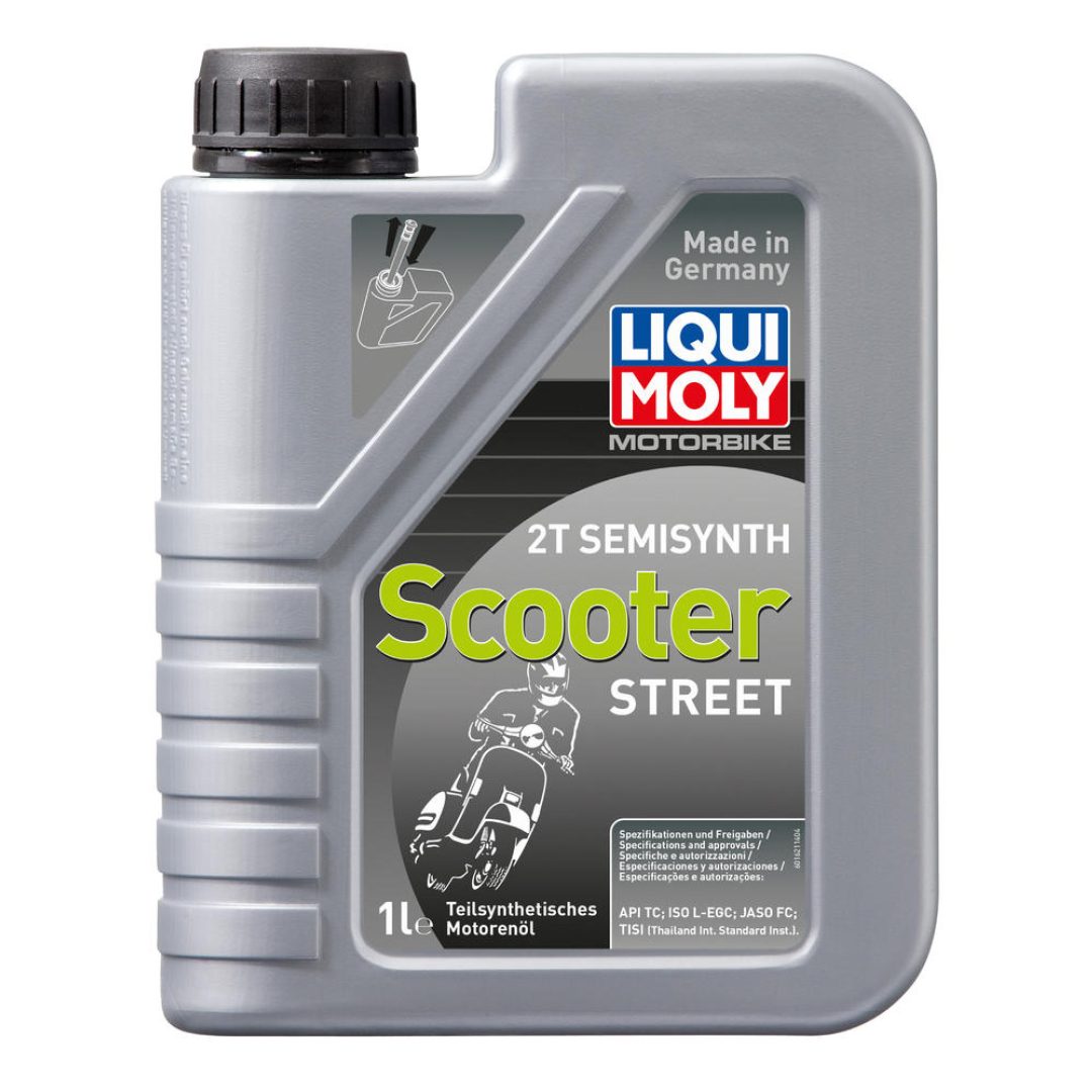 Motorolja 2t Semisyntetisk Scooter LIQUI MOLY 1 liter