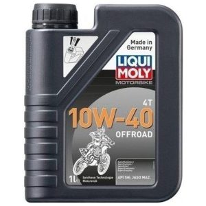 Motorolja 4T 10W-40 Offroad 1 liter Hel kartong = 6st / 1l