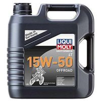 Motorolja 4T 15W-50 Offroad 4 liter Hel kartong = 4st / 4l
