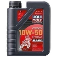 Motorolja 4T Syntetisk 10W-50 Offroad 1 liter Hel kartong = 6st / 1l
