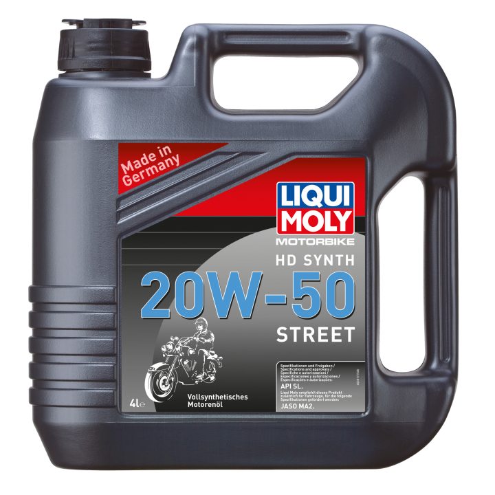Motorolja Harley-Davidson Helsyntet 20W-50 Street LIQUI MOLY 1 liter – bild 2