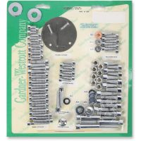Motorset Big Twin Krom/silver Polerad GARDNER-WESTCOTT