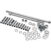 Motorset Big Twin Rostfritt Stål Silver GARDNER-WESTCOTT