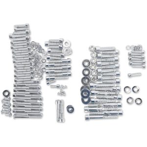 Motorset Big Twin Rostfritt Stål Silver GARDNER-WESTCOTT
