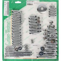Motorset Big Twin Rostfritt Stål Silver GARDNER-WESTCOTT