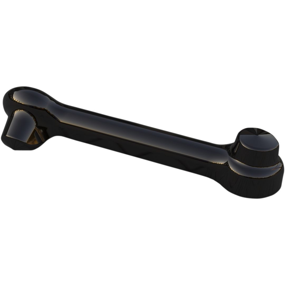 Motorskydd Stabilizer Link Svart Pulverlackerad CIRO